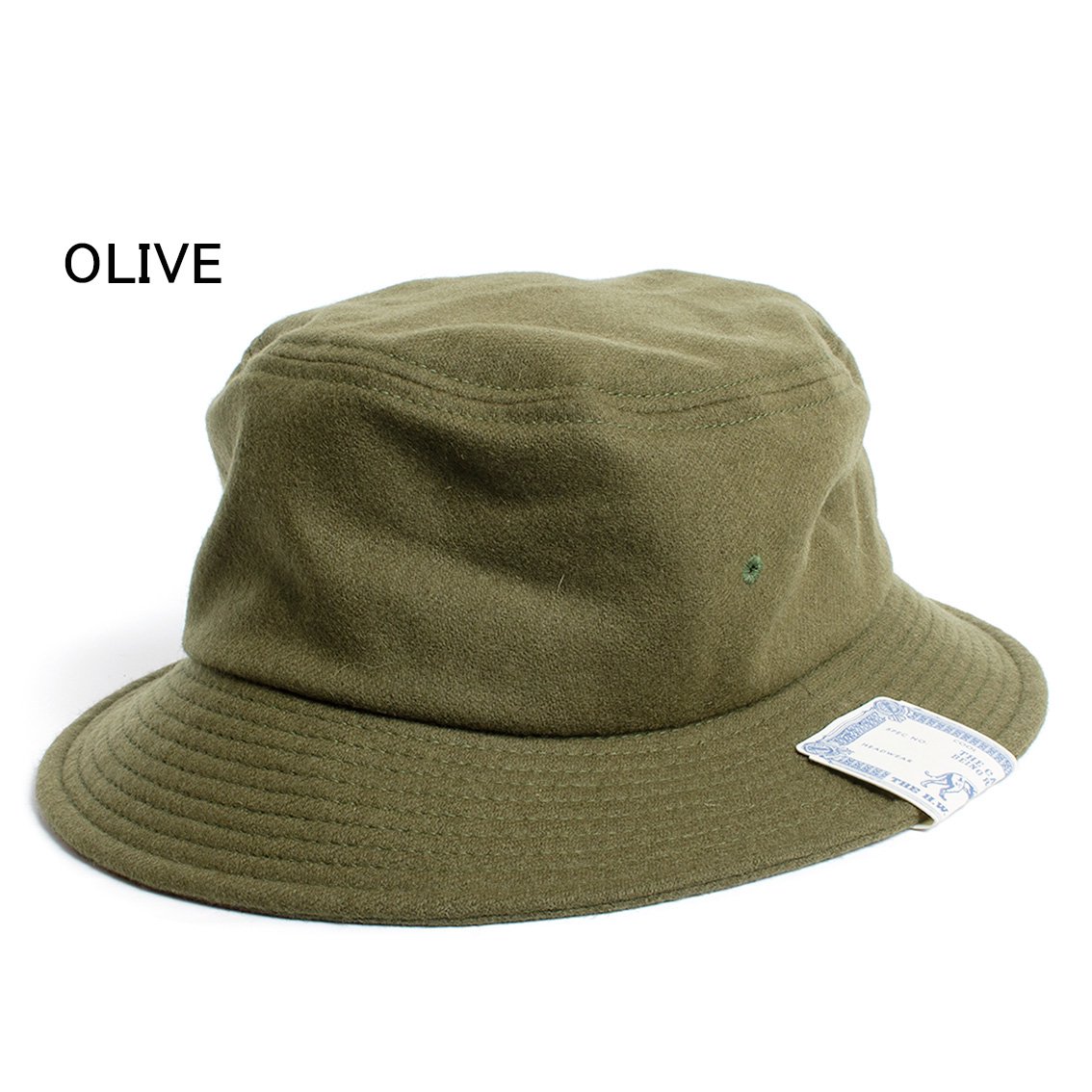 THE H.W.DOG&CO. / ザ エイチ ダブリュー ドッグ アンド コー] WN ARMY HAT ミリタリー バケットハット D-00716  - HARTLEY