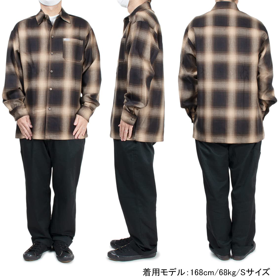 CalTop / キャルトップ] ART2000 L/S SHIRTS オンブレ チェック シャツ 長袖 メキシコ製 - HARTLEY