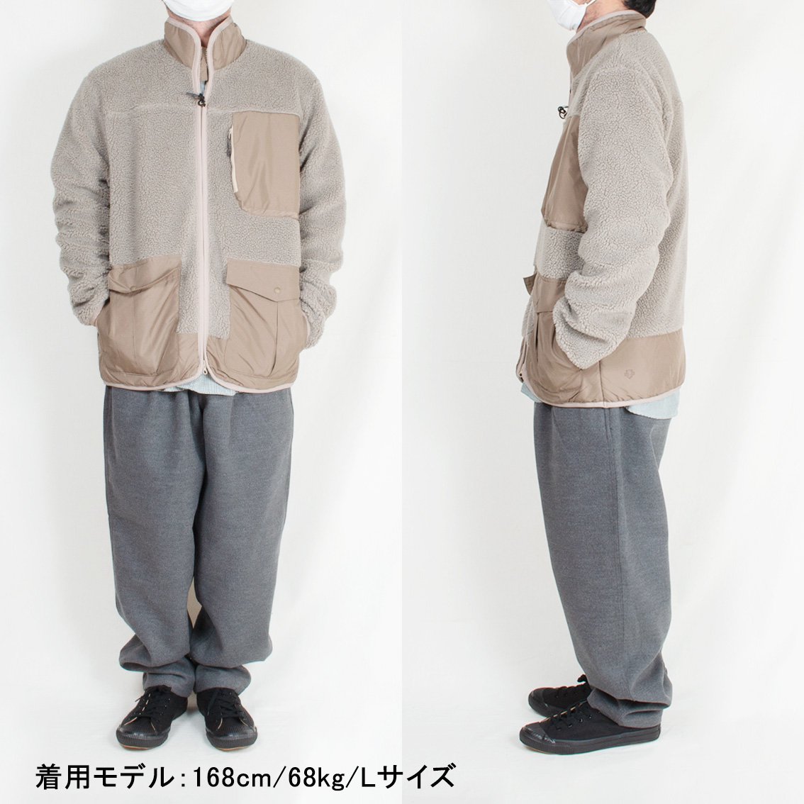 DESCENTE ddd / デサントディーディーディー] BOA FLEECE JACKET ボア