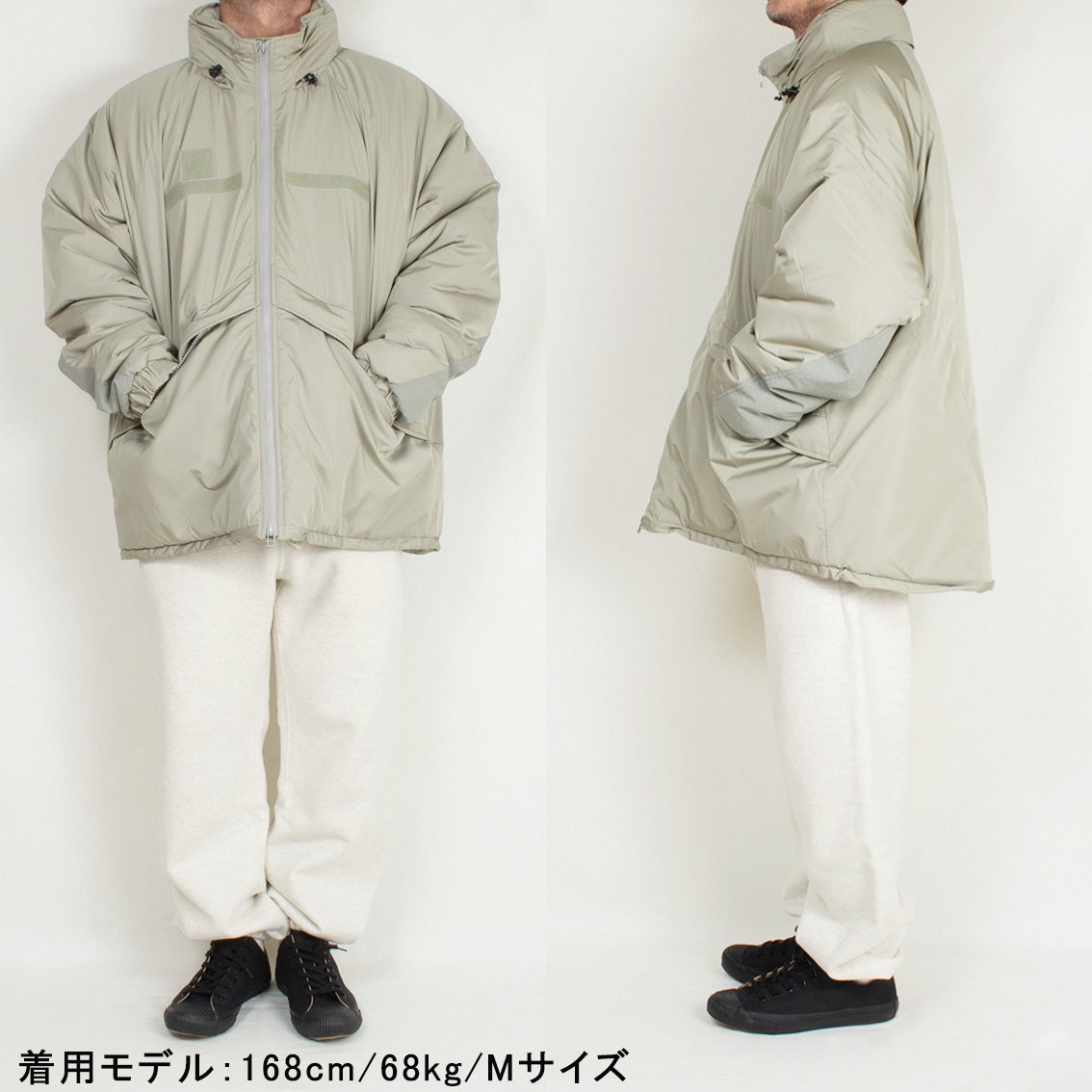 ARMY TWILL アーミーツイル POLYESTER WEATHER PADDING JACKET