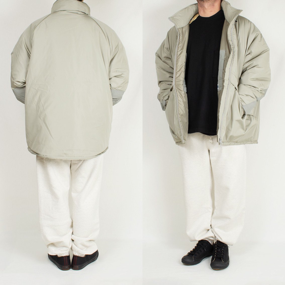 ARMY TWILL アーミーツイル POLYESTER WEATHER PADDING JACKET ...