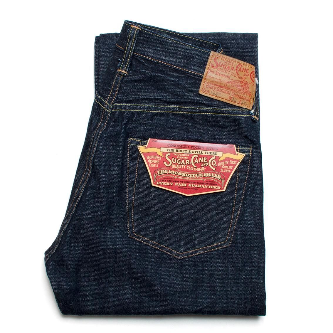 SUGAR CANE / シュガーケーン] 14.25oz. STANDARD DENIM 1947 MODEL