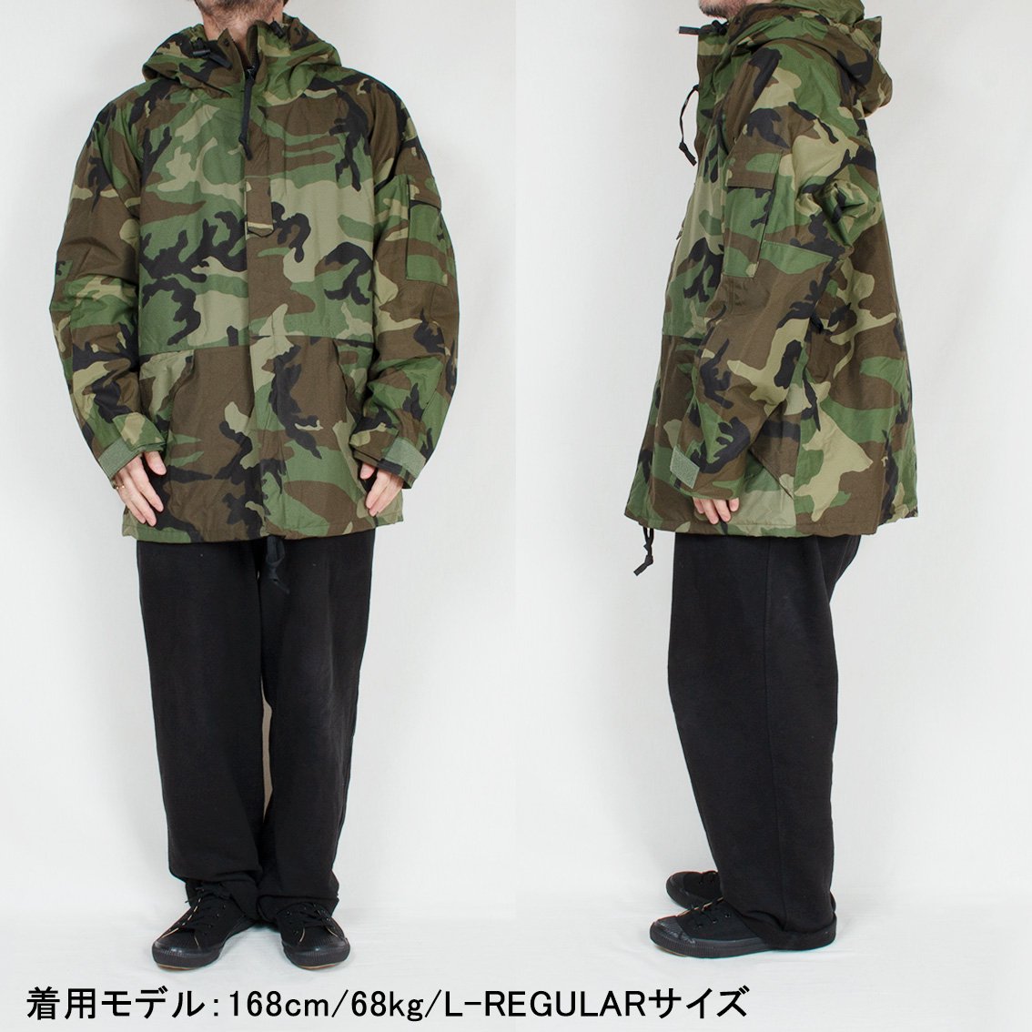 US.ARMY / アメリカ軍] ECWCS Gen1 GORE-TEX PARKA 90s ゴアテックスパーカー 中期型 ウッドランドカモ (DEAD  STOCK) | 高機能な防水・保温ウッドランドカモパーカー - HARTLEY