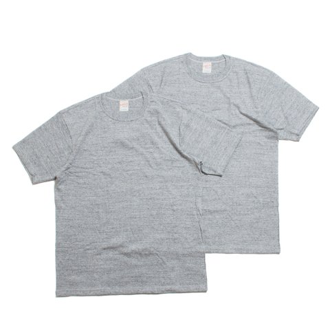 [WHITESVILLE / ホワイツビル] <br>WV73544 2PACK T-SHIRT 2枚入り パックTシャツ 日本製 ヘザーグレー