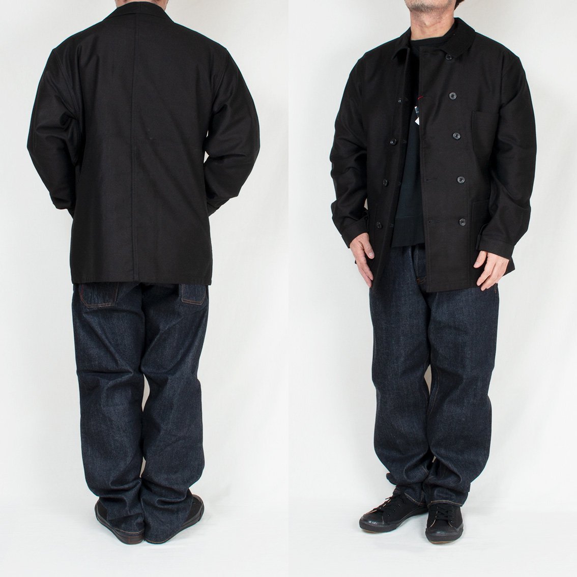 [Le Sans Pareil / ル サン パレイユ] COTTON MOLESKIN TRADITIONAL DOUBLE COVERALL  ダブル カバーオール モールスキン - HARTLEY