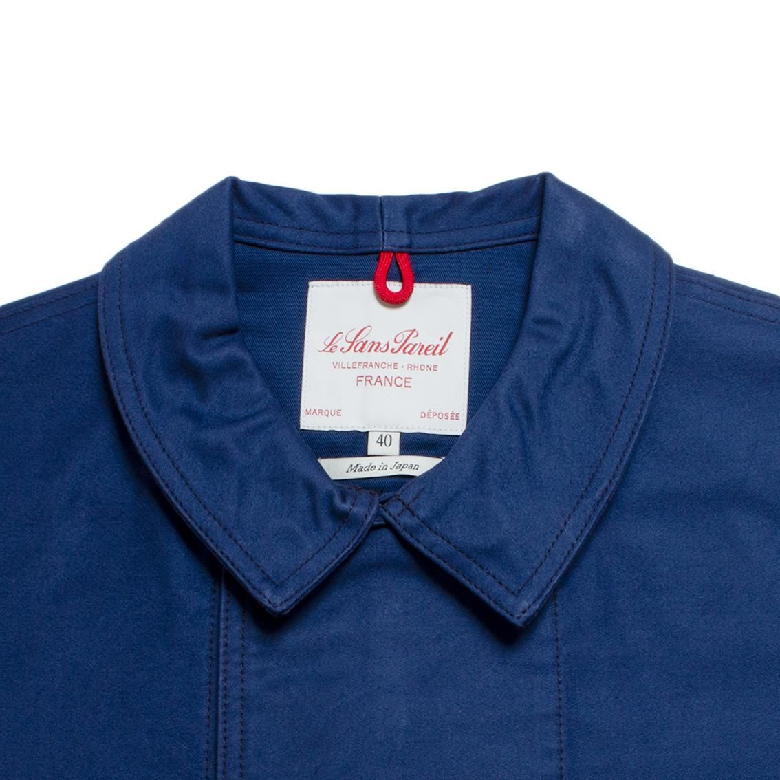 ルサンパレイユ　ダブル　カバーオール　モールスキン　40(Mサイズ) Le Sans Pareil ル サン パレイユ COTTON MOLESKIN TRADITIONAL