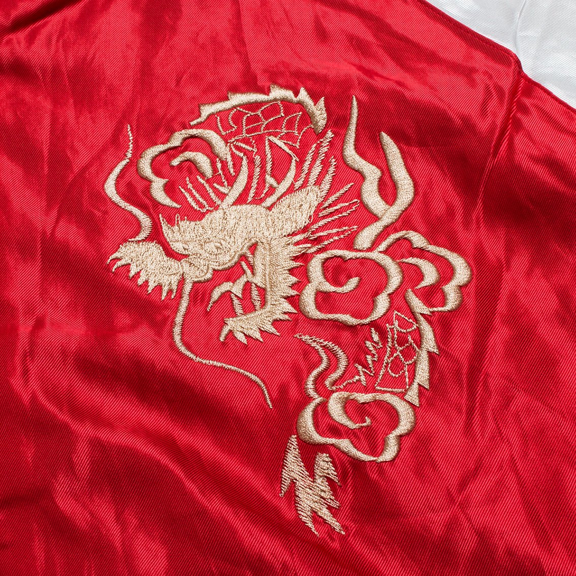 TAILOR TOYO / テーラー東洋] Late 1940s - Early 1950s Souvenir Jacket スカジャン DRAGON  HEAD × JAPAN MAP - HARTLEY