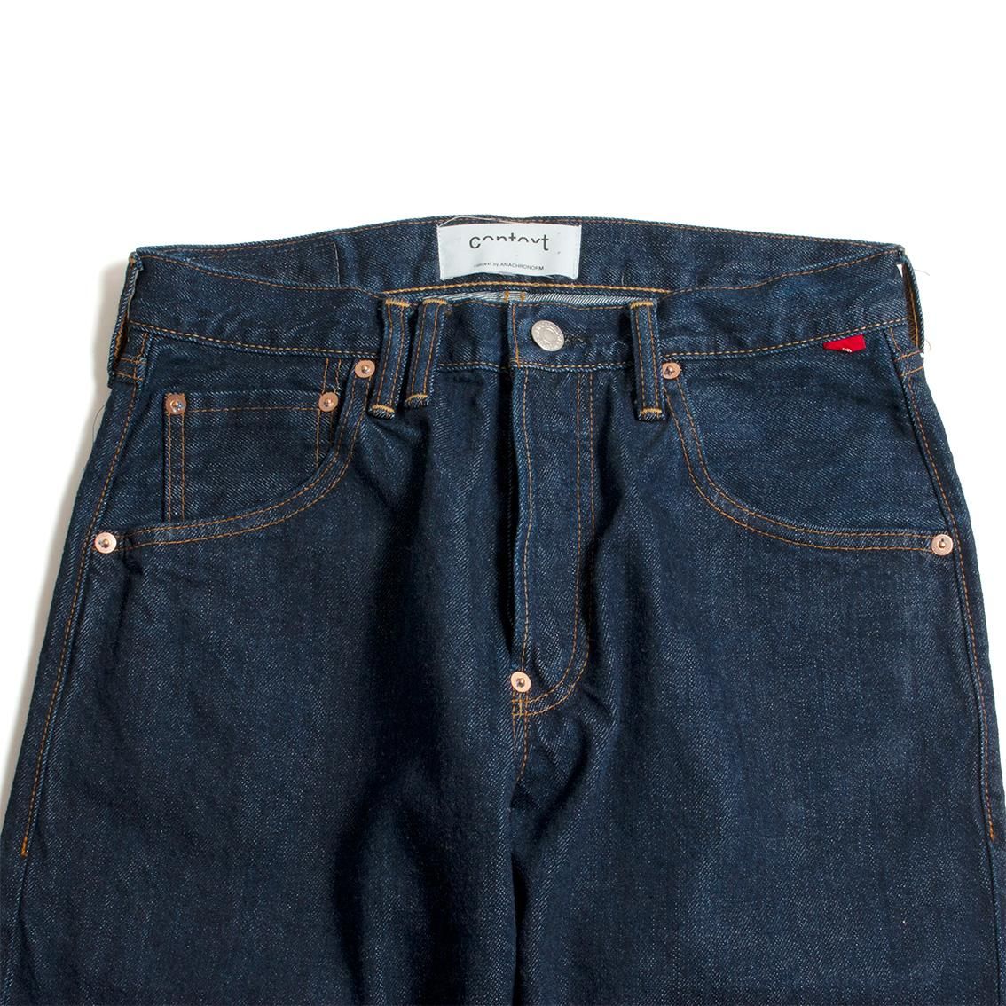 ANACHRONORM / アナクロノーム]Regular Tapered 5P Pants デニムパンツ