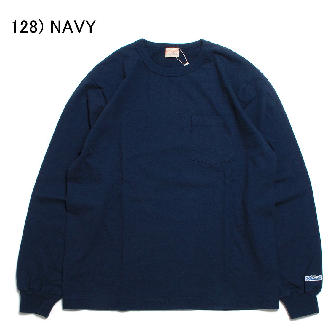 WHITESVILLE / ホワイツビル] LONG SLEEVE POCKET T-SHIRT ロング