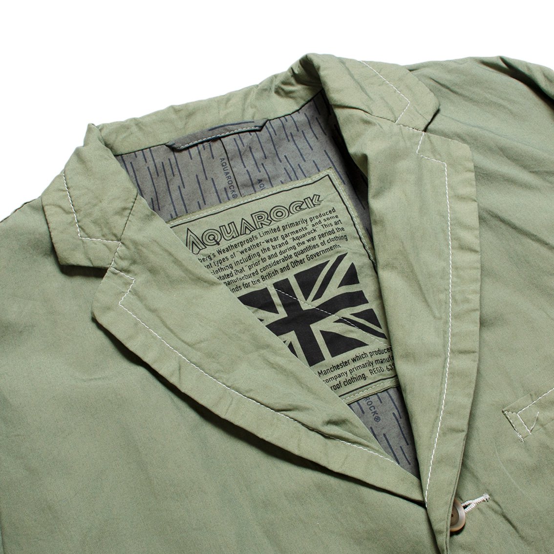 Aquarock / アクアロック] Cotton Cambric Jacket コットンキャンブリック ジャケット AQ001 日本製 -  HARTLEY