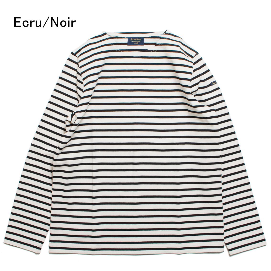 Le minor / ルミノア] HEAVY WEIGHT LONG SLEEVE ボーダー