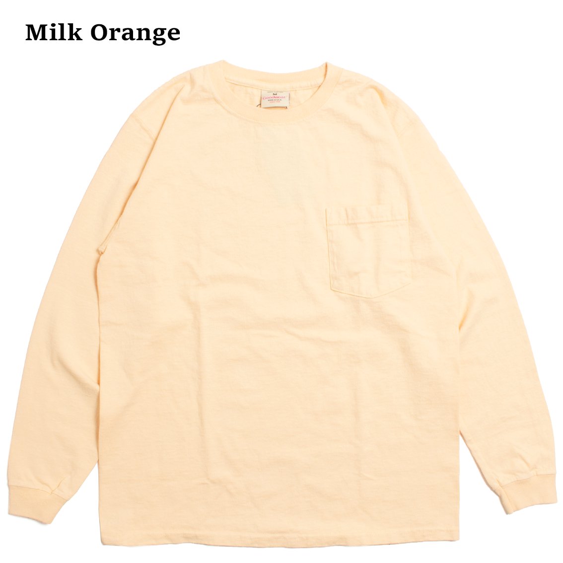 GOODWEAR / グッドウェア] L/S POCKET TEE 7.2oz ロングスリーブ