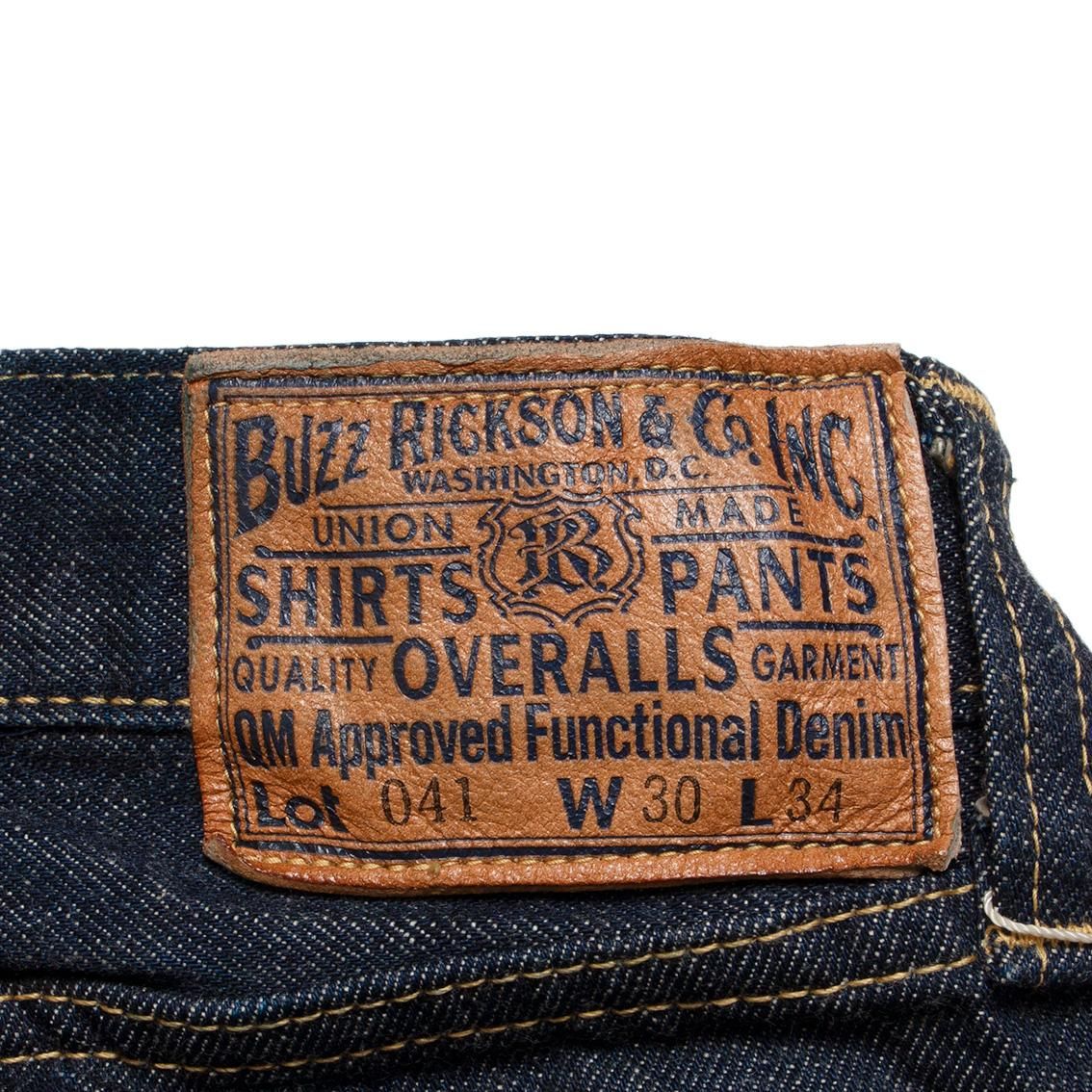 BUZZ RICKSON'S（バズリクソンズ）】 DENIM PANTS WORLD WAR II