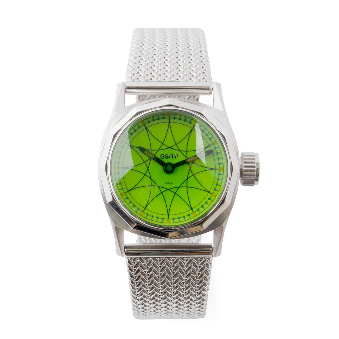 GS/TP / ジーエスティーピー ATOMIC DIAL geometrical pattern 腕時計