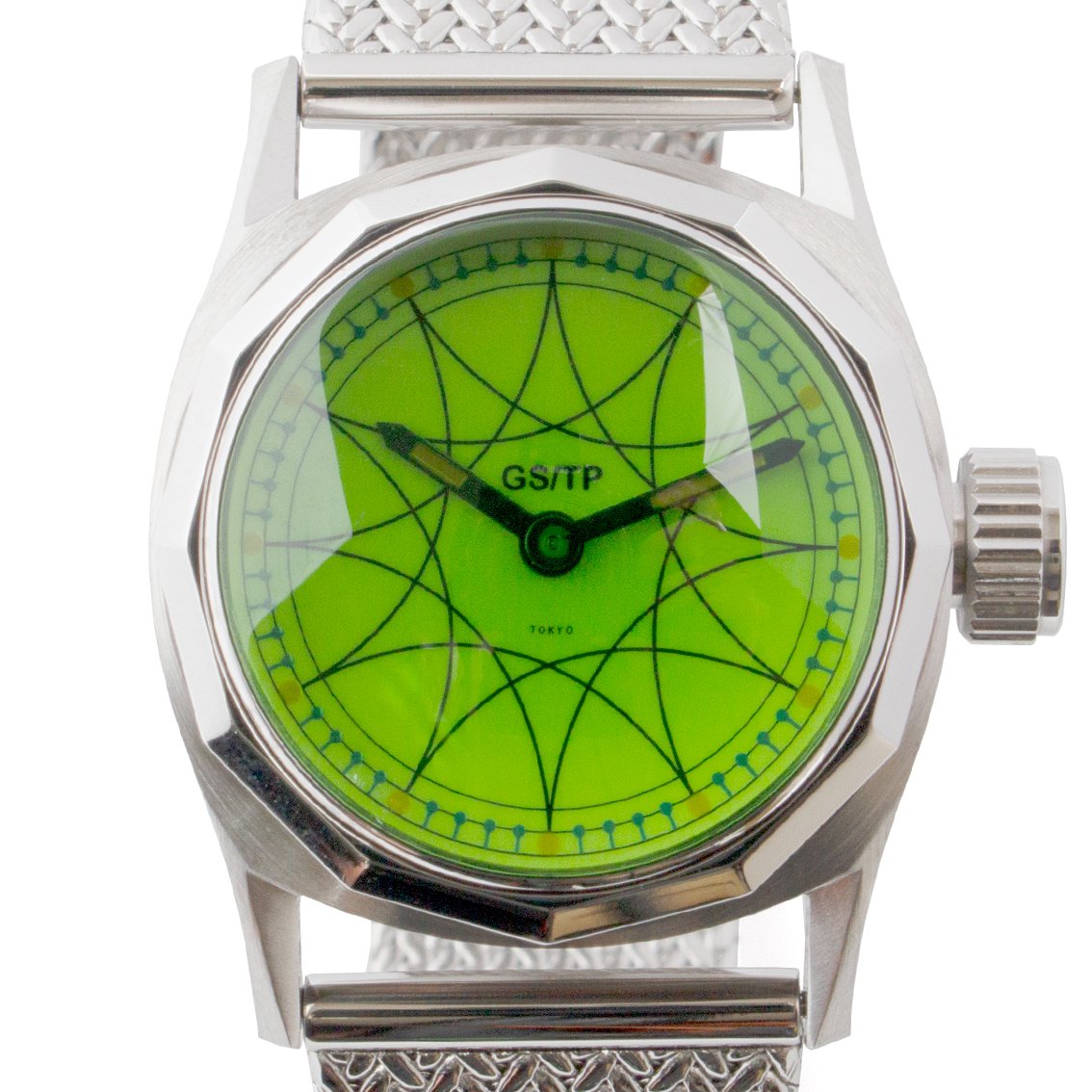 GS/TP / ジーエスティーピー] ATOMIC DIAL geometrical pattern 腕時計