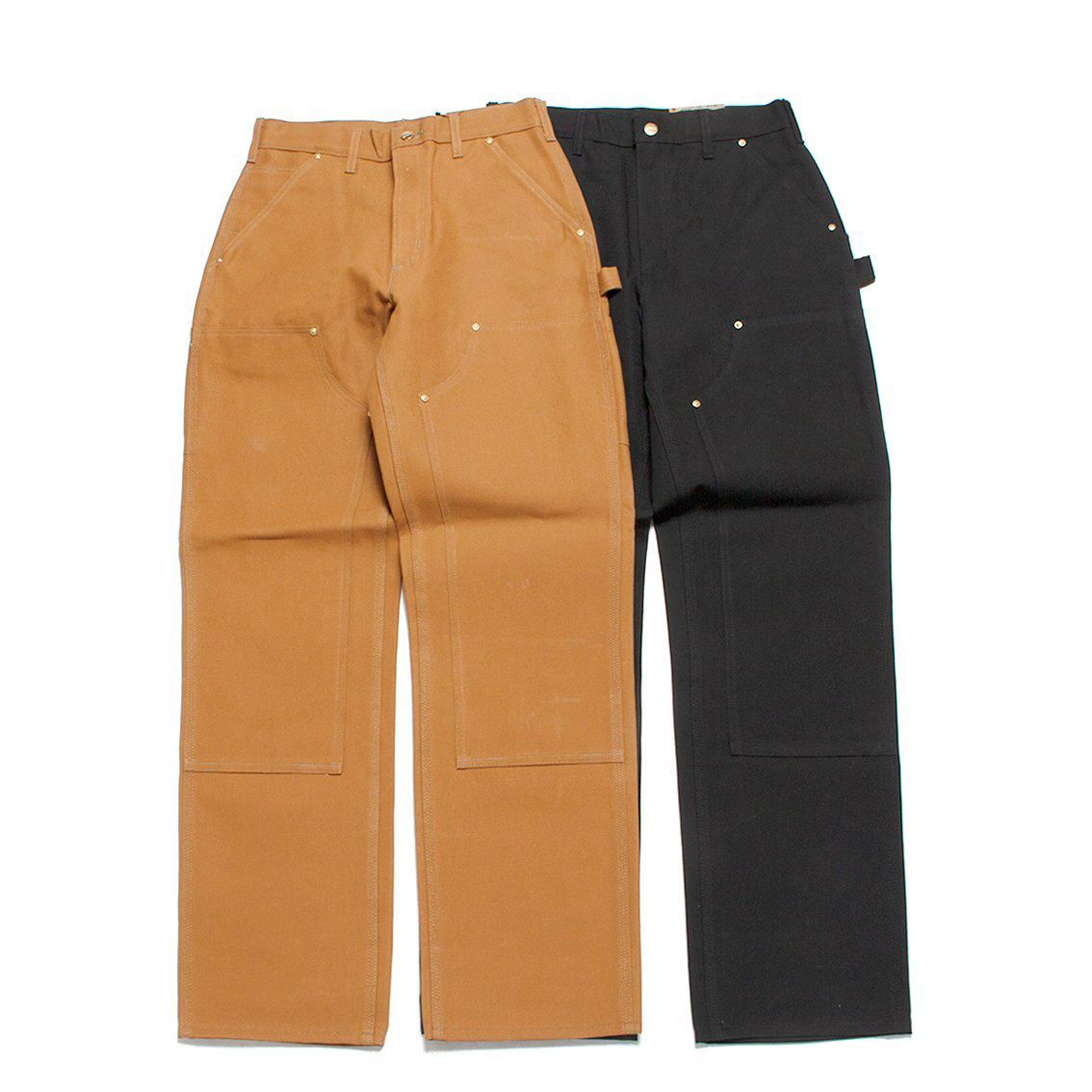 入荷 carhartt ダブルニー DKB 裏地キルト ワークパンツ - パンツ