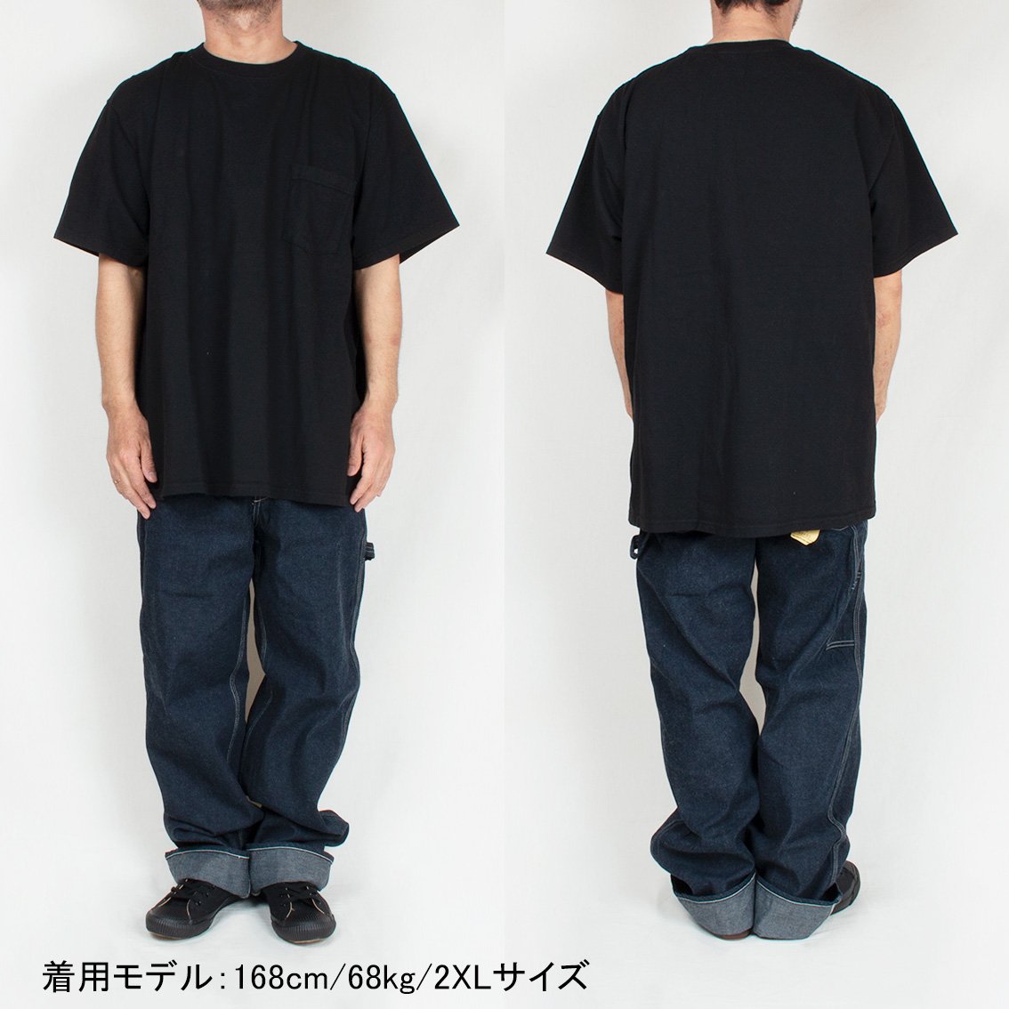 [GOODWEAR / グッドウェア] S/S POCKET TEE BIG 7.2oz ショート