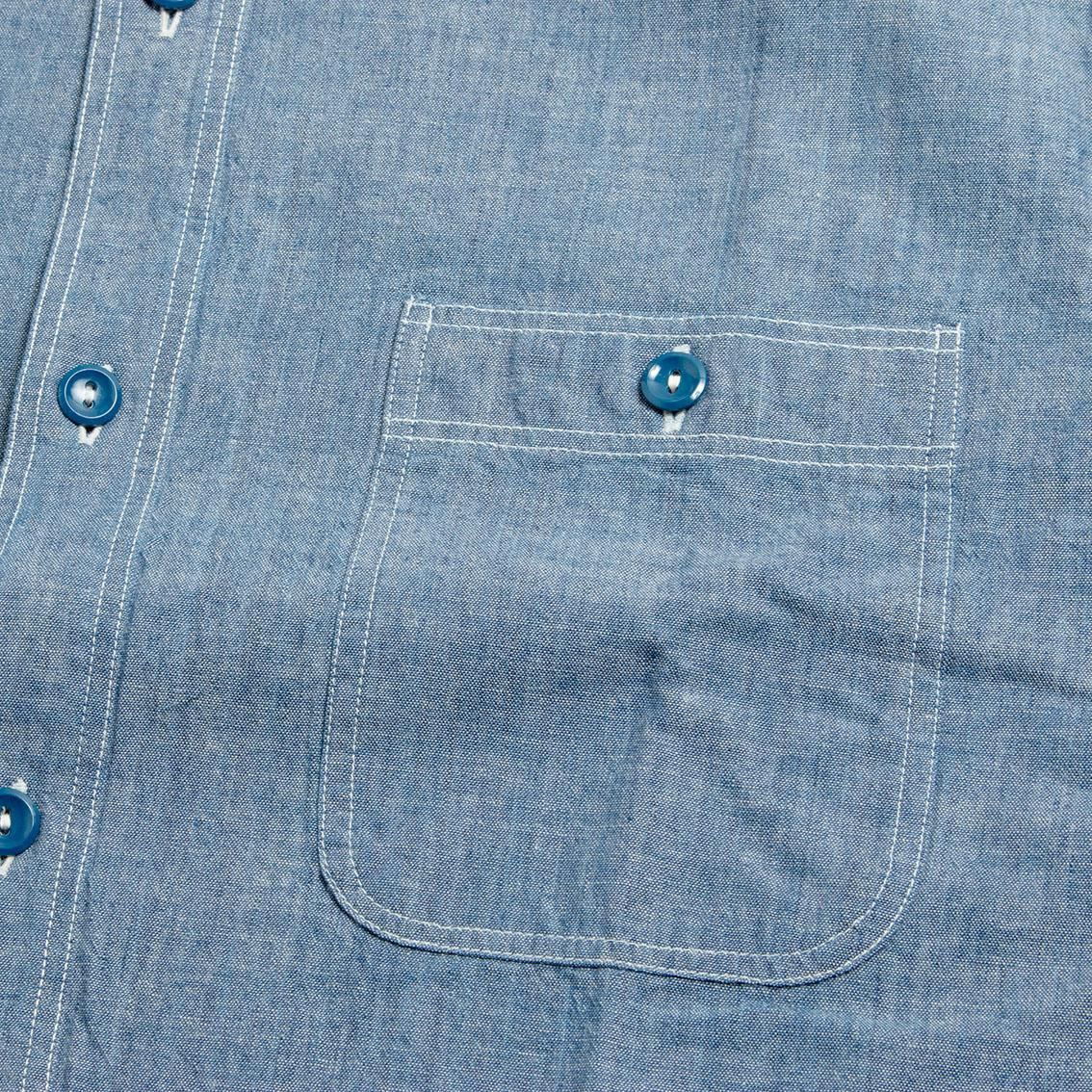 BUZZ RICKSON'S / バズリクソンズ] BLUE CHAMBRAY WORK SHIRTS