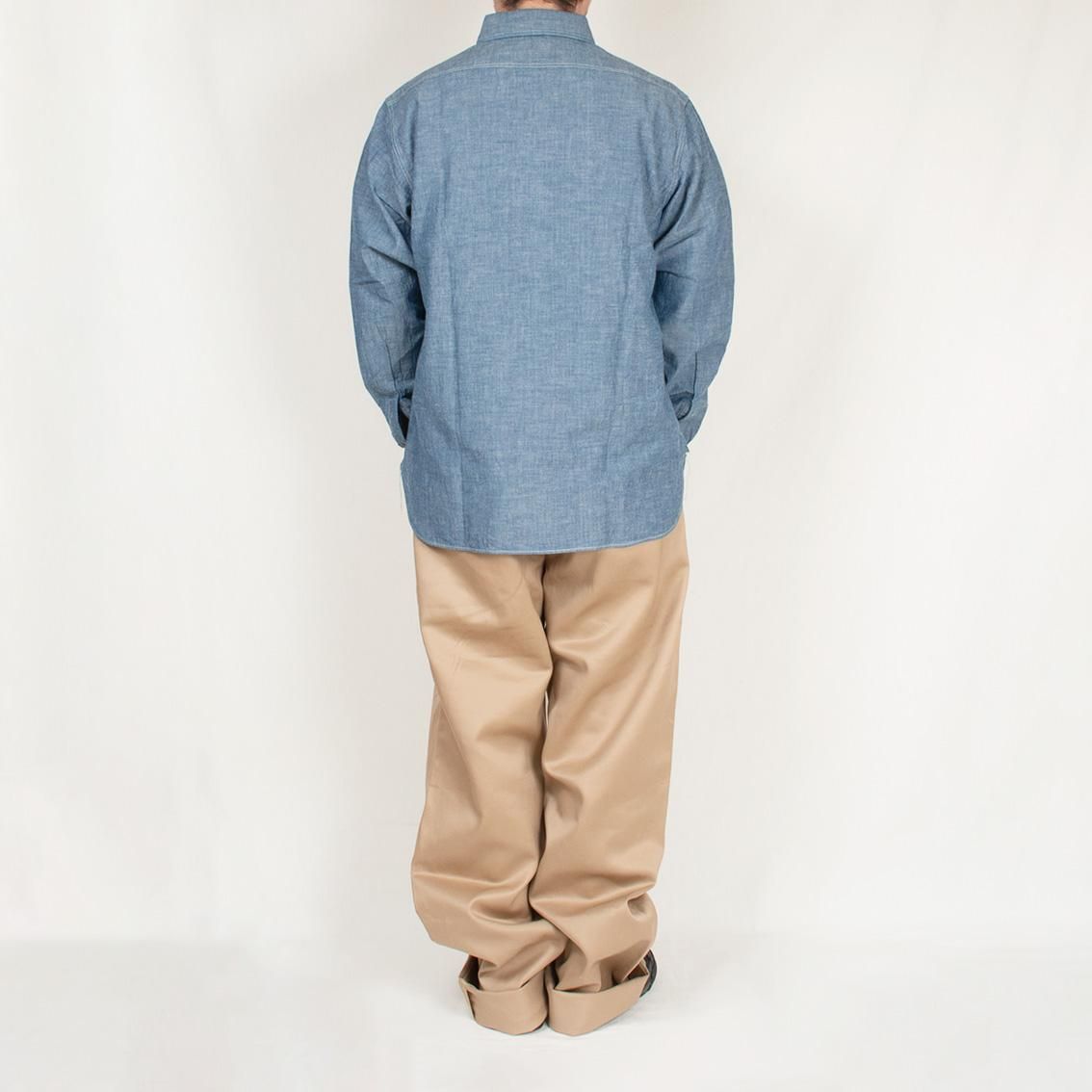 BUZZ RICKSON'S / バズリクソンズ] BLUE CHAMBRAY WORK SHIRTS