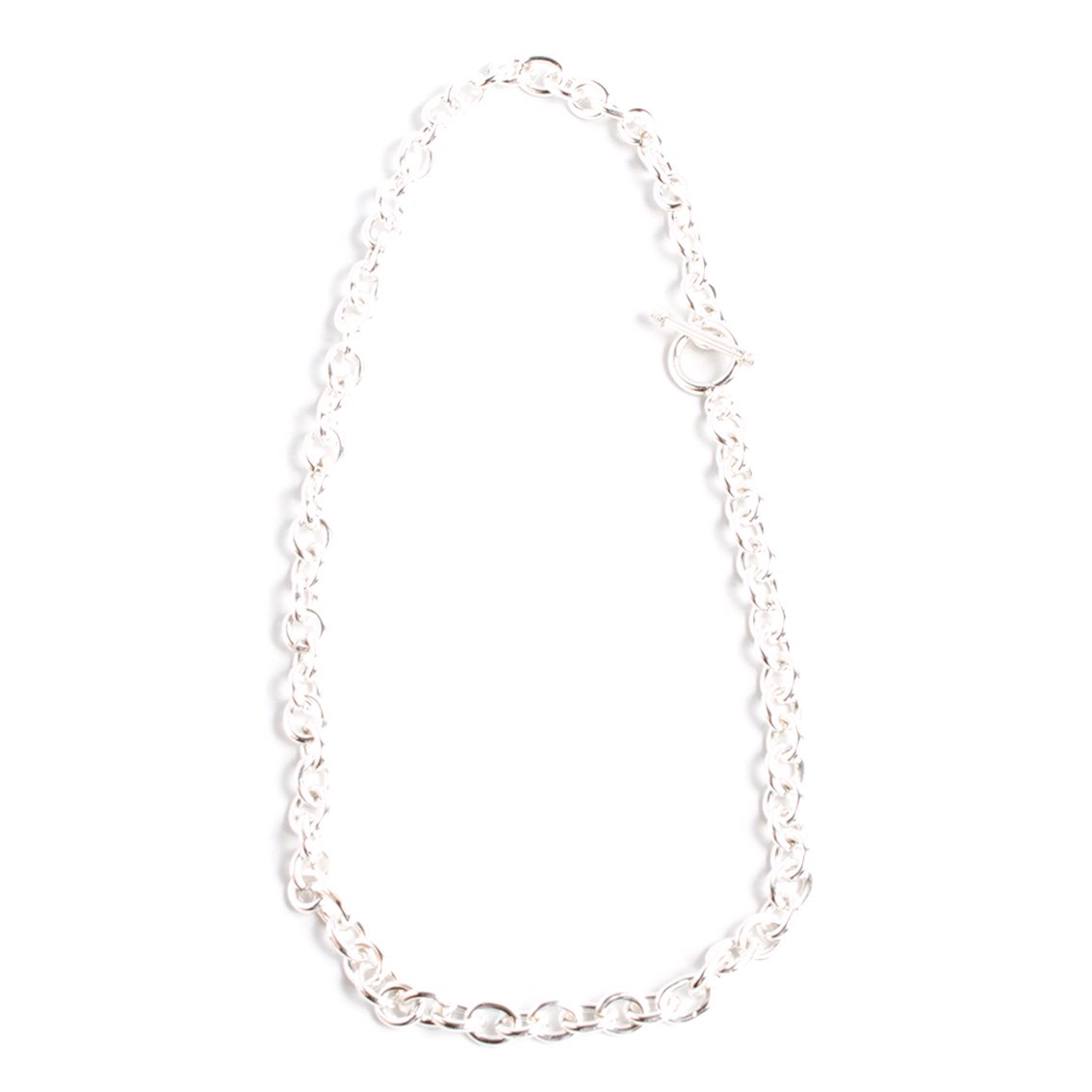 [MEXICAN JEWELRY / メキシカンジュエリー] SILVER NECKLACE シルバー チェーンネックレス 40cm - HARTLEY