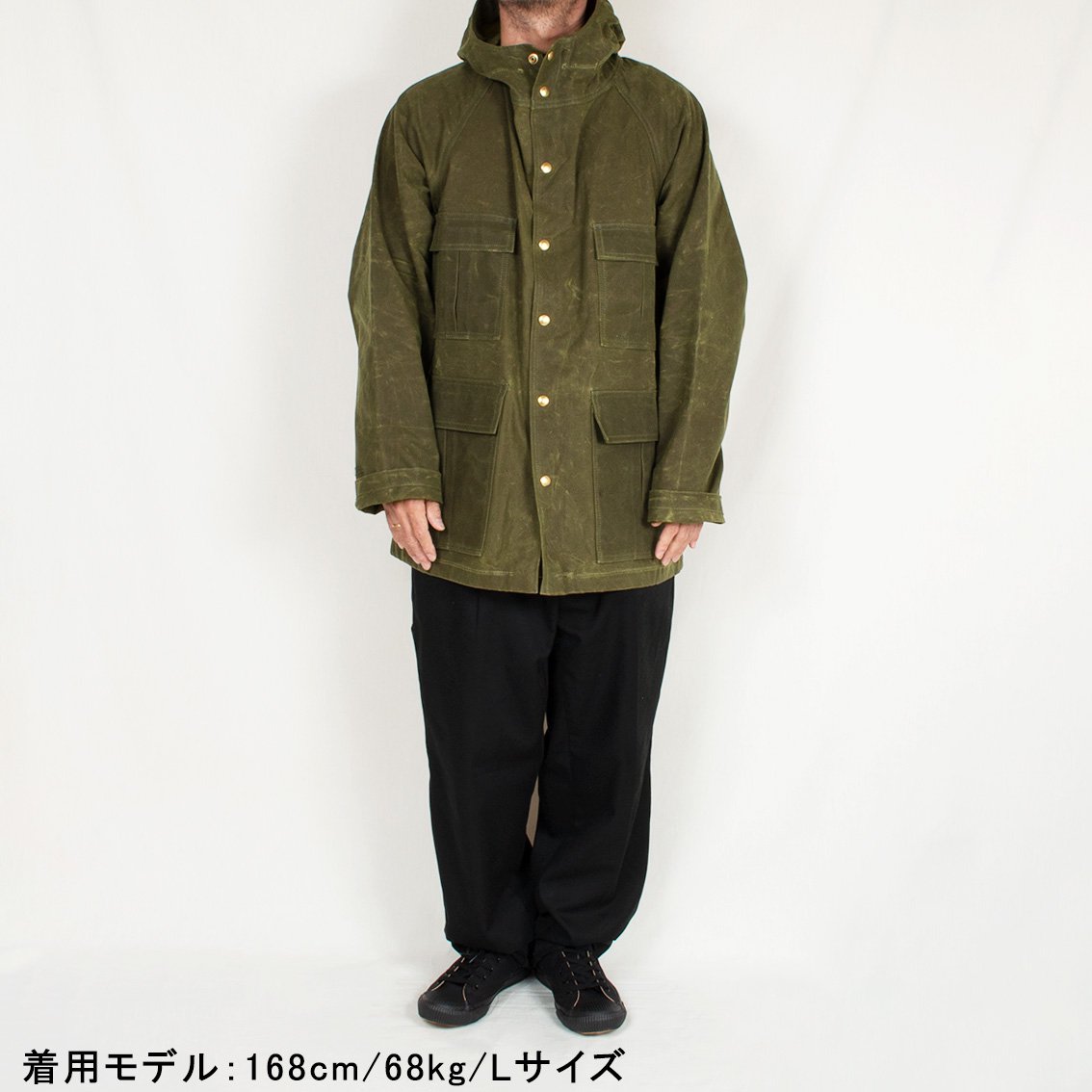 [DEHEN / ディーエン] Heavy Duty Raincoat ワックスコットン レインコート アメリカ製 - HARTLEY