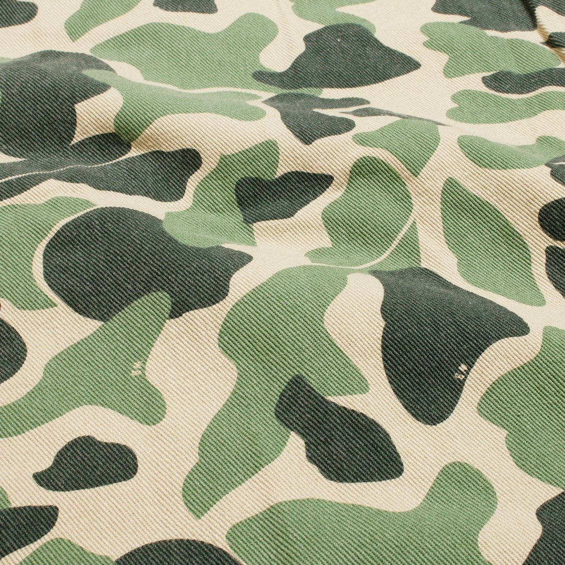 WOODBLOCK / ウッドブロック] OPEN COLLAR SHIRT JACKET CAMO オープン