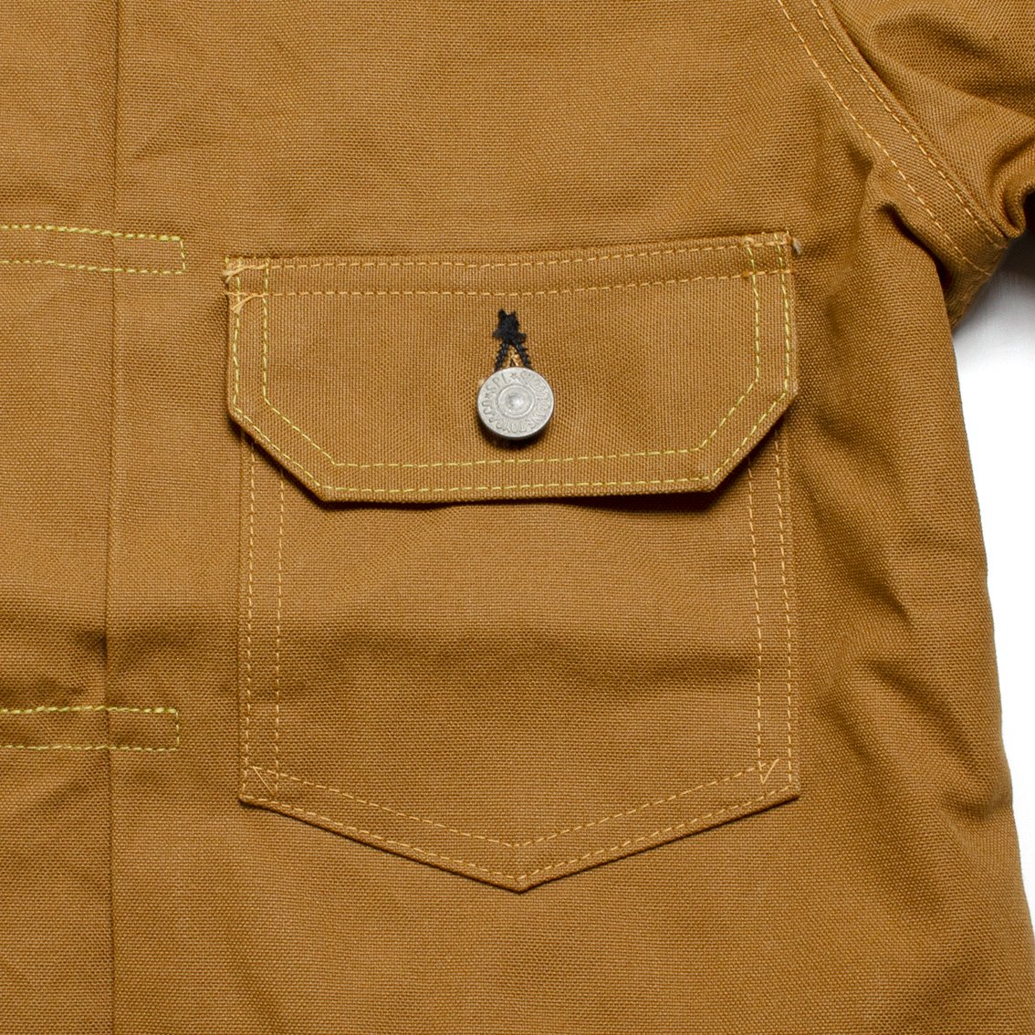 SUGAR CANE / シュガーケーン] 13oz. BROWN DUCK JACKET 1953 MODEL