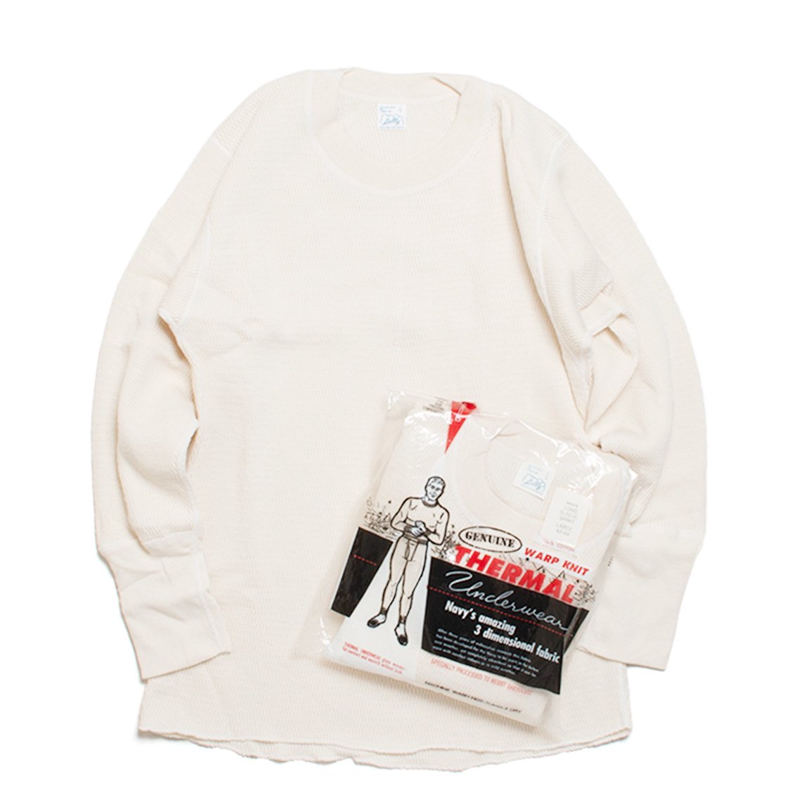 LALLY MFG CORP / ラリー] 80's VINTAGE LONG SLEEVE THERMAL ...
