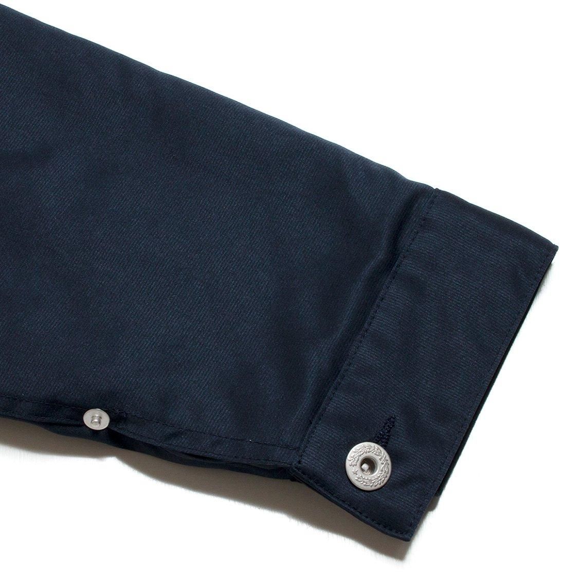 新品　タグ付　ウッドブロック woodblock スタジャン XL ネイビー セール50%OFF】WOODBLOCK ウッドブロック CHENILLE PATCHED MELTON