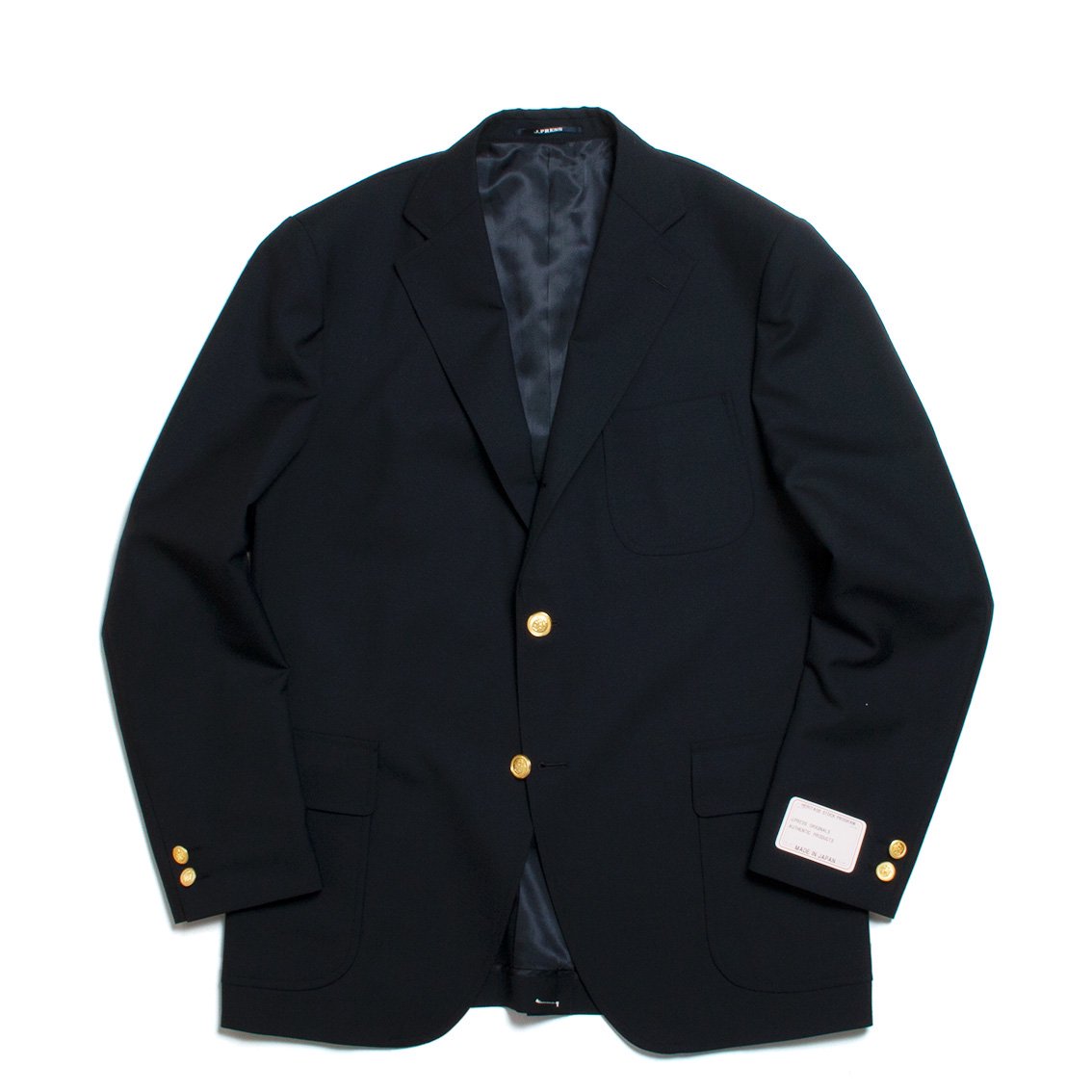 J.PRESS ORIGINALS / ジェイプレス] 3B BLAZER PEPPIN MERINO TROPICAL 3ボタン ブレザー ペピン メリノトロピカル 日本製 - HARTLEY