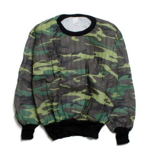 [US MILITALY / アメリカ軍] <br>60's CAMOUFLAGE QUILTING THERMAL TOPS カモ キルティングサーマル (DEAD STOCK)