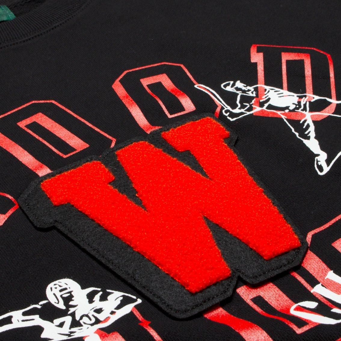 WOODBLOCK / ウッドブロック] W PATCHED CREW NECK クルーネック