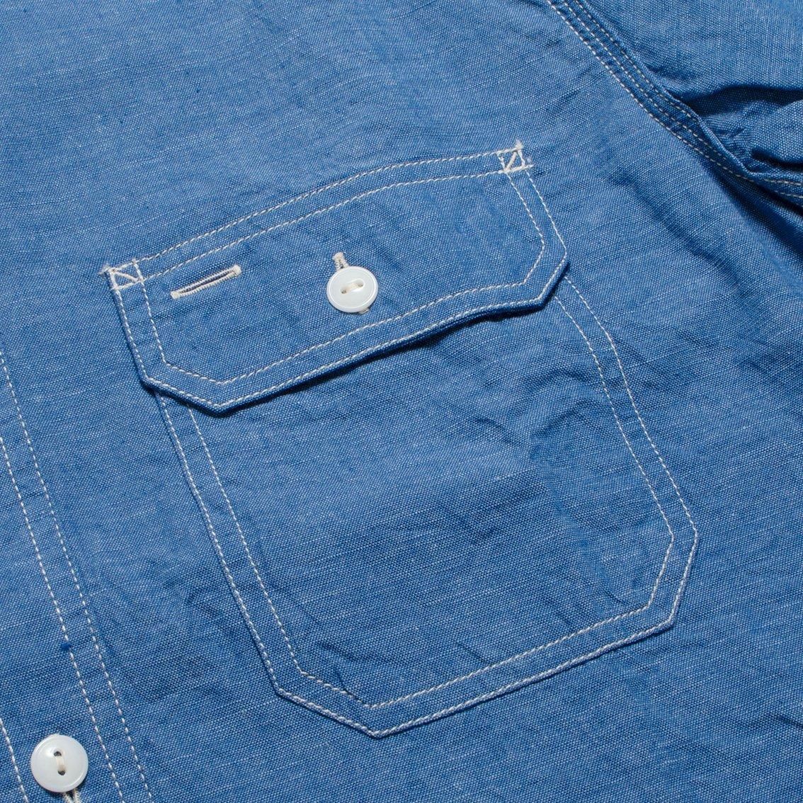 SUGAR CANE / シュガーケーン] VAT DYE CHAMBRAY WORK SHIRT