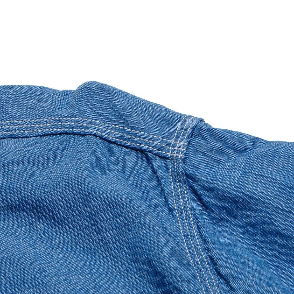 SUGAR CANE / シュガーケーン] VAT DYE CHAMBRAY WORK SHIRT