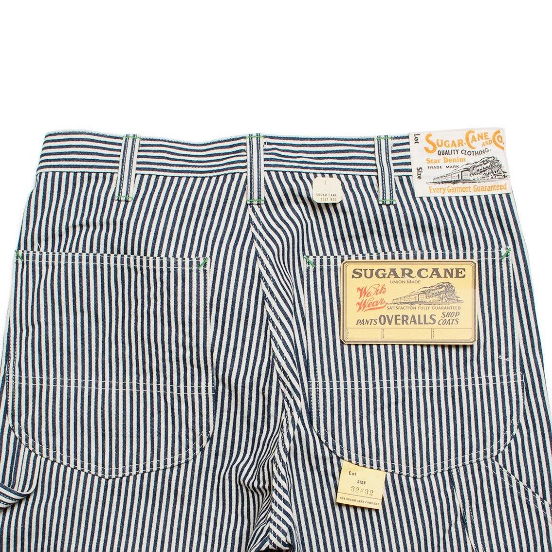 SUGAR CANE / シュガーケーン] 11oz. HICKORY STRIPE WORK PANTS