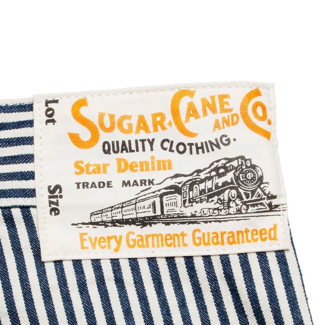 SUGAR CANE / シュガーケーン] 11oz. HICKORY STRIPE WORK PANTS