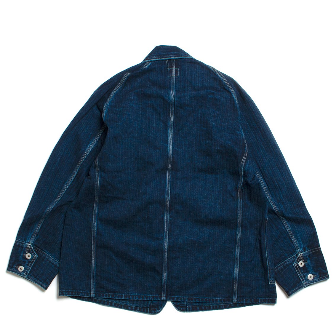 [POST OVERALLS / ポストオーバーオールズ]Engineers' Jacket エンジニアジャケット #1102-HBI  herringbone denim - HARTLEY