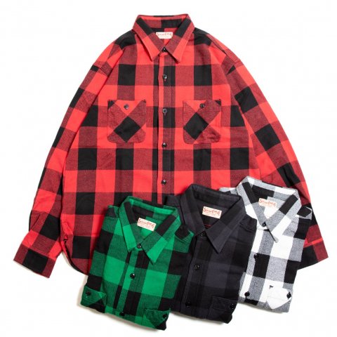 [SUGAR CANE / 奬] <br>TWILL CHECK WORK SHIRT Хåեå ͥ  SC29357