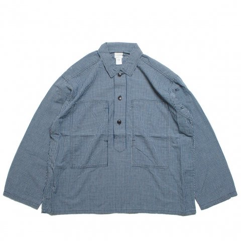 [POST OVERALLS / ݥȥС륺]<br>ARMY Shirt ߡ #1204-IC1 indigo check