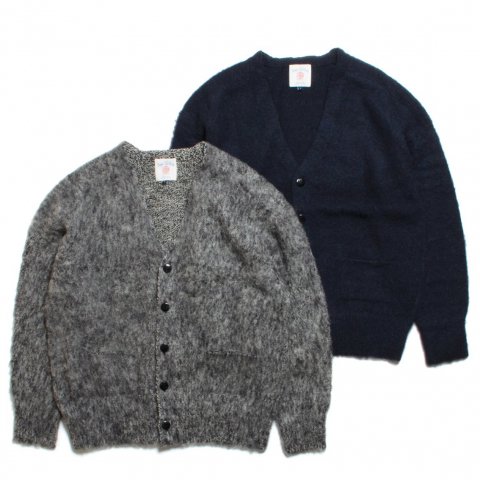 [J.PRESS ORIGINALS / ץ쥹]<br> YONETOMI SHETLAND WOOL SHAGGY SADLE CARDIGAN ͥȥ 㥮ɥå ǥ