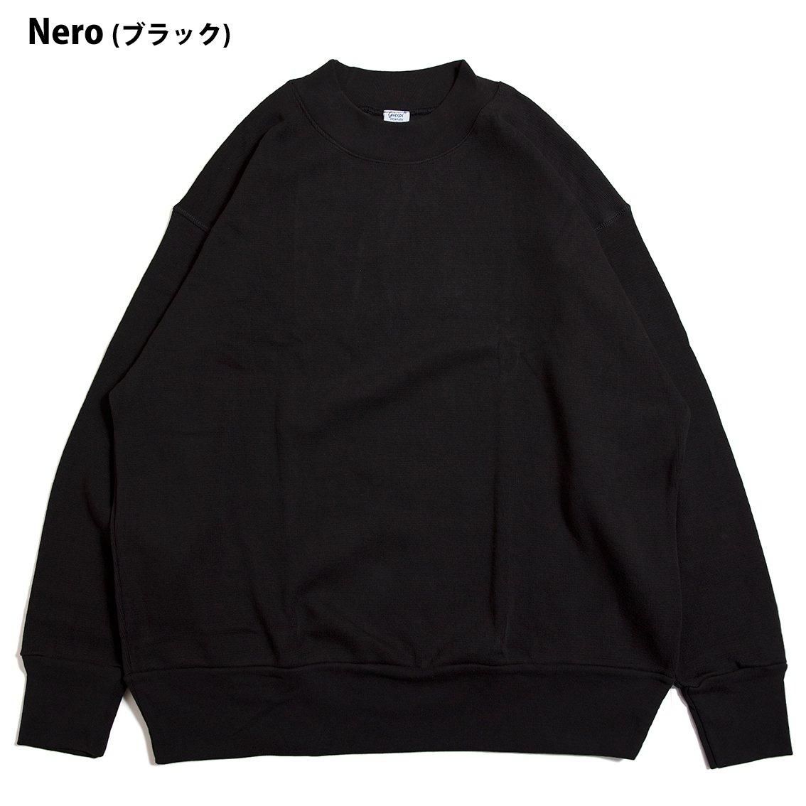 GICIPI ORSO クルーネックミラノリブニットソープルオーバー