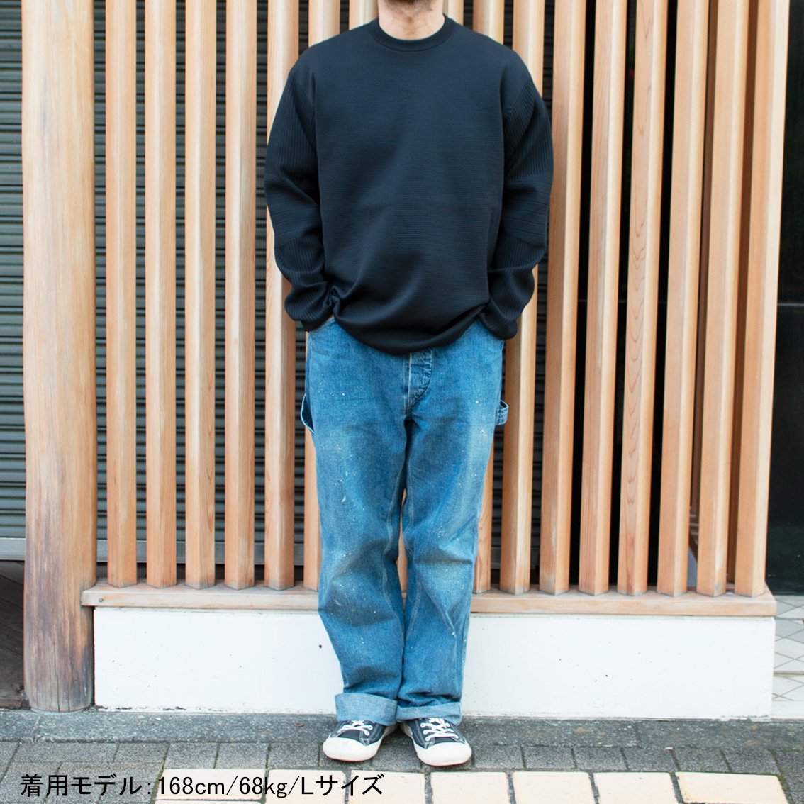 DESCENTE ALLTERRAIN / デサントオルテライン]FUSIONKNIT CREWNECK フュージョンニット クルーネック  DU4FSWA5M - HARTLEY