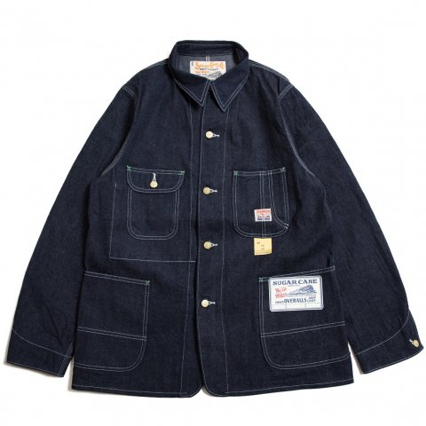 [SUGAR CANE / 奬] <br>11oz. BLUE DENIM WORK COAT ֥롼 ǥ˥  SC15655