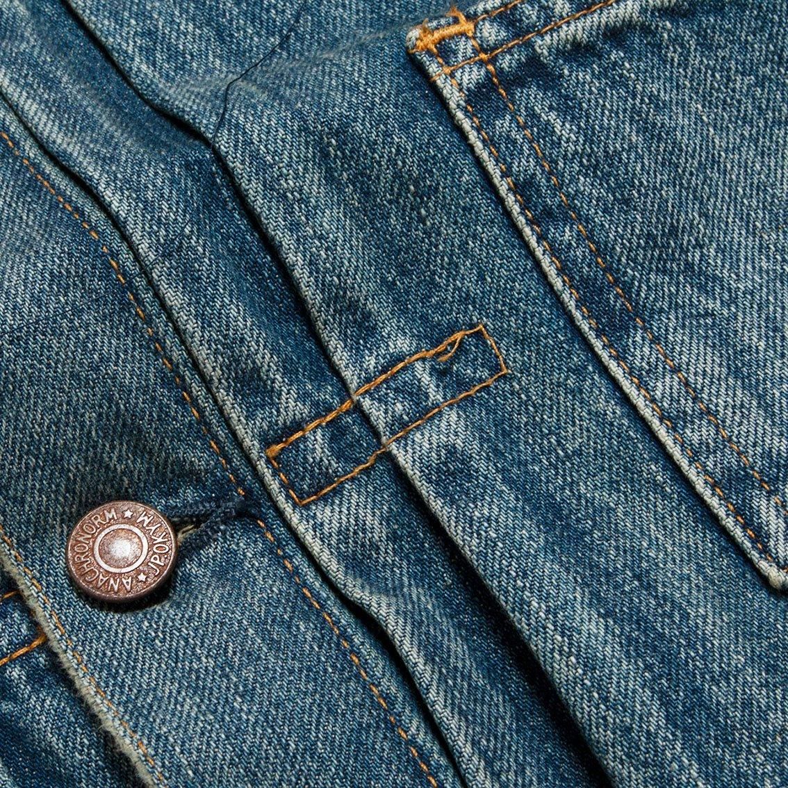 ANACHRONORM / アナクロノーム]FRONT TUCK DENIM JACKET デニム