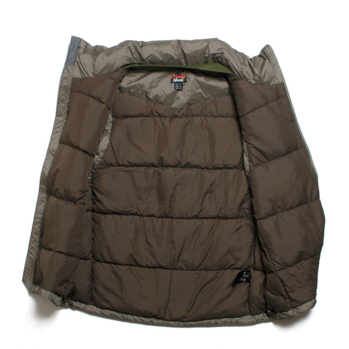 NANGA / ナンガ]AURORA TEX STAND COLLAR DOWN VEST オーロラス