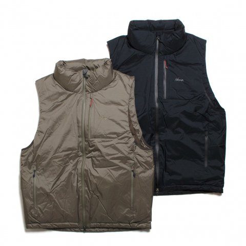 [NANGA / ʥ]<br>AURORA TEX STAND COLLAR DOWN VEST 饹ƥå ɥ顼٥ 760FP