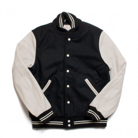 [DEHEN / ǥ]<br>Varsity Jacket  ȥ󥦡 쥶 ꥫ JA0078Q