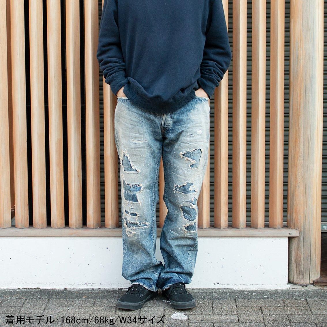 SUGAR CANE / シュガーケーン]14.25oz. DENIM 1947 REMAKE AGED