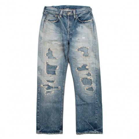 [SUGAR CANE / 奬]<br>14.25oz. DENIM 1947 REMAKE AGED MODEL (REGULAR STRAIGHT) ǥ˥ѥ SC41947SR