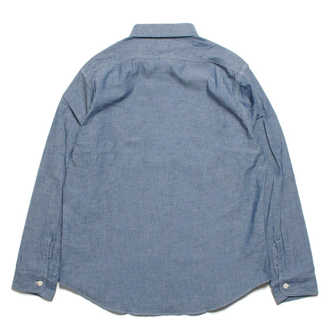 SUGAR CANE / シュガーケーン]BLUE CHAMBRAY WORK SHIRT (LONG SLEEVE